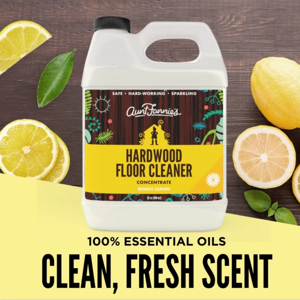 Aunt Fannie's Bright Lemon Hardwood Floor Cleaner - Refresh and Revitalize Your Floors! - Image 4