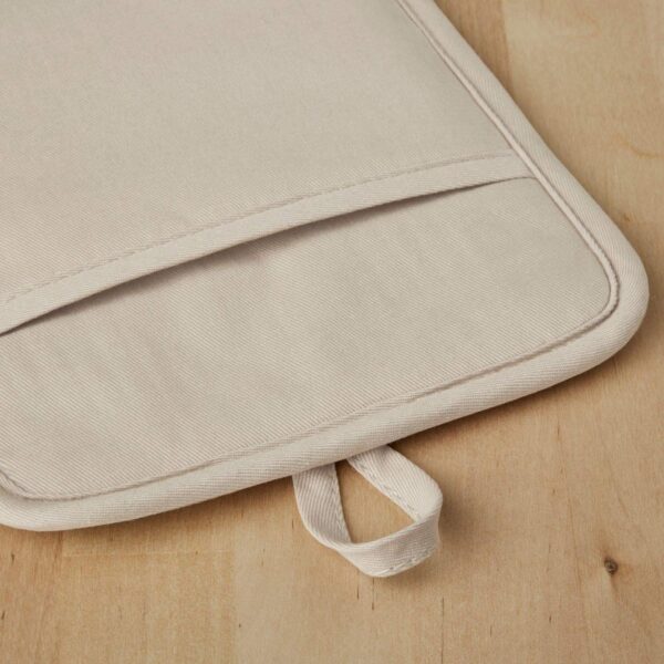 KitchenAid Ribbed Soft Silicone Water Resistant Pot Holder Set, Milkshake , 2 Piece Set, 7"x9" - Image 3