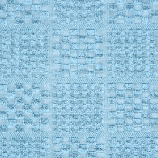 KitchenAid Quilted Cotton Terry Cloth Oven Mitt, Pot Holder Heat Resistant, 16"x26", 7"x13" & 7"x10", Blue Velvet - Image 3