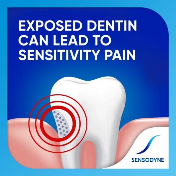 Sensodyne Extra Whitening Sensitive Toothpaste, Mint, 4 Oz, 3 Pack, for Adults - Image 2